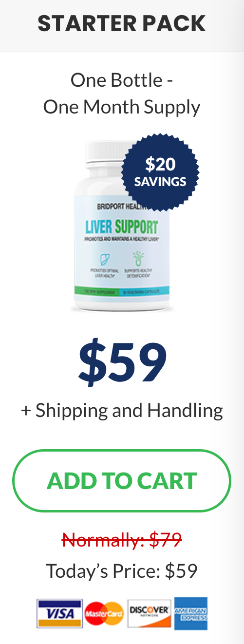 Bridport Health Liver Support - 1 Bottle